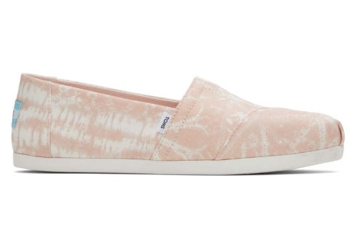 Batik Pink Women's Toms Alpargata Batik Alpargatas Ireland | IE501-071