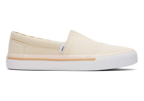 Beige Women's Toms Fenix Slip On Ireland | IE544-995