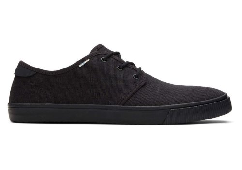 Black Men's Toms Carlo Sneaker Sneakers Ireland | IE288-321