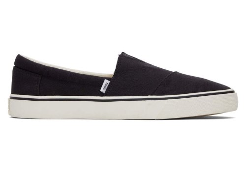 Black Men's Toms Fenix Slip On Ireland | IE340-952