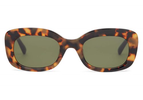 Blonde Tortoise-bottle Green Women's Toms Jules Sunglasses Ireland | IE592-256