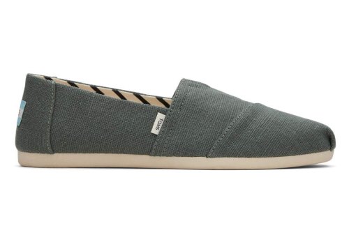 Bonsai Green Women's Toms Alpargata Heritage Canvas Alpargatas Ireland | IE689-012