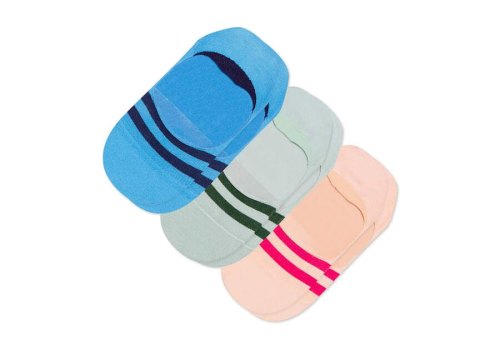 Brights Multi Women's Toms Ultimate No Show Socks Brights 3 Pack Socks Ireland | IE264-638