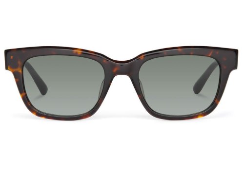 Dark Tortoise-green Grey Women's Toms Holland Sunglasses Ireland | IE956-279