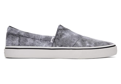 Distressed Washed Canvas Men's Toms Fenix REPREVE® Slip On Ireland | IE697-941