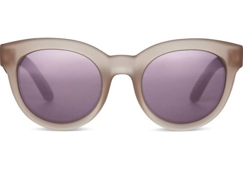 Florentin Matte Smoke Lilac-violet Mirror Men's Toms Florentin Sunglasses Ireland | IE033-727