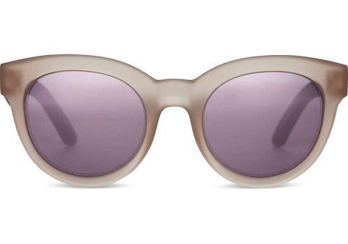 Florentin Matte Smoke Lilac-violet Mirror Women's Toms Florentin Sunglasses Ireland | IE537-033