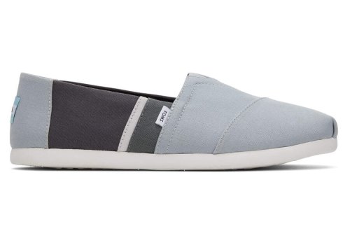 Grey Men's Toms Alpargata Colorblock Espadrilles Ireland | IE374-446