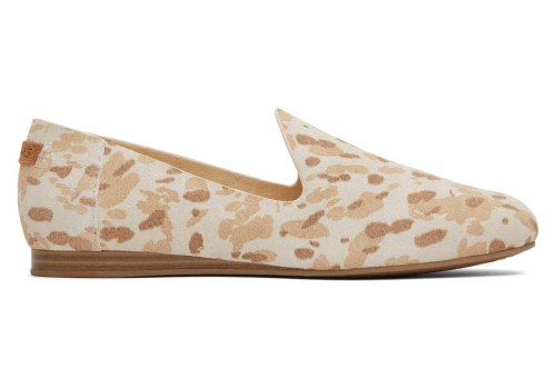 Honey Beige Women's Toms Darcy Flat Flat Shoes Ireland | IE920-785