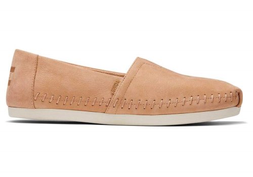 Honey Women's Toms Alpargata Leather Alpargatas Ireland | IE201-794