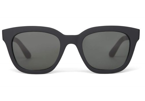 Matte Black- Green Grey Women's Toms Savanna Sunglasses Ireland | IE497-489