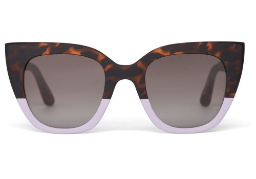 Matte Blonde Tort Light Orchid Fade- Grey Gradient Women's Toms Sydney Sunglasses Ireland | IE216-894