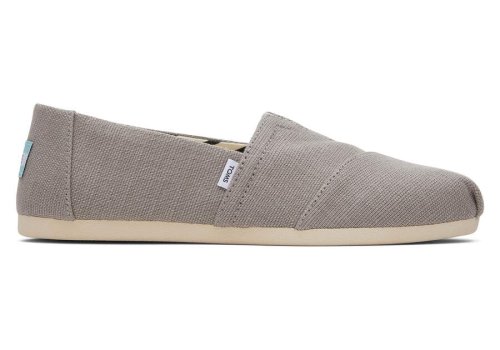 Morning Dove Wide Women's Toms Alpargata Heritage Canvas Wide Width Alpargatas Ireland | IE819-612