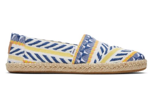 Natural Global Jacquard Women's Toms Alpargata Global Jaquard Rope Espadrille Espadrilles Ireland | IE649-247