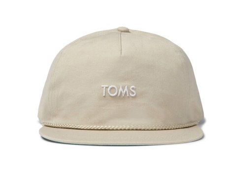 Natural Men's Toms Cotton Canvas Hat Accessories Ireland | IE081-937