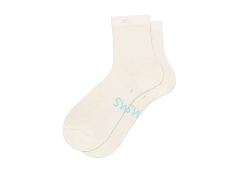 Natural Women's Toms Quarter Crew Socks Socks Ireland | IE437-602