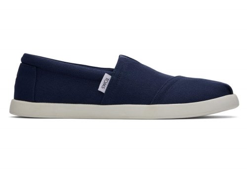 Navy Men's Toms Alp Fwd Alpargatas Ireland | IE252-341