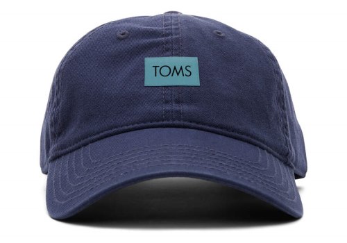 Navy Women's Toms Logo Dad Hat Accessories Ireland | IE182-858