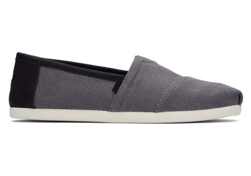 Pavement Grey Men's Toms Alpargata Synthetic Trim Alpargatas Ireland | IE739-209