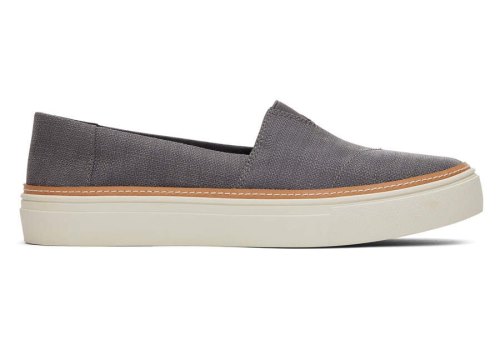 Pavement Grey Women's Toms Parker Slip On Slip On Ireland | IE337-365