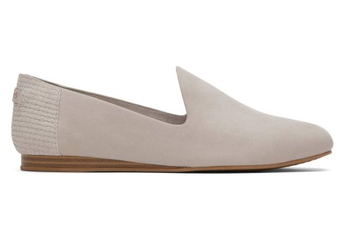 Pebble Grey Women's Toms Darcy Flat Flat Shoes Ireland | IE510-872