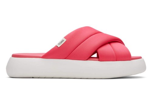 Raspberry Women's Toms Mallow Crossover Sandals Ireland | IE427-640