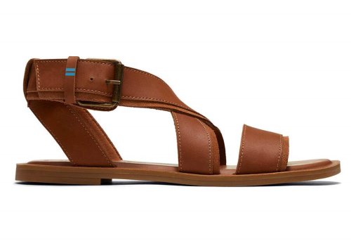 Tan Women's Toms Sidney Sandal Sandals Ireland | IE886-573