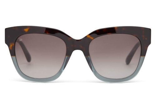 Tortoise Ocean Grey Fade-gold-dark Grey Gradient Women's Toms Sloane Sunglasses Ireland | IE269-174