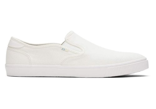 White Men's Toms Baja Slip On Slip On Ireland | IE215-354