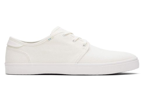 White Men's Toms Carlo Sneaker Sneakers Ireland | IE292-483