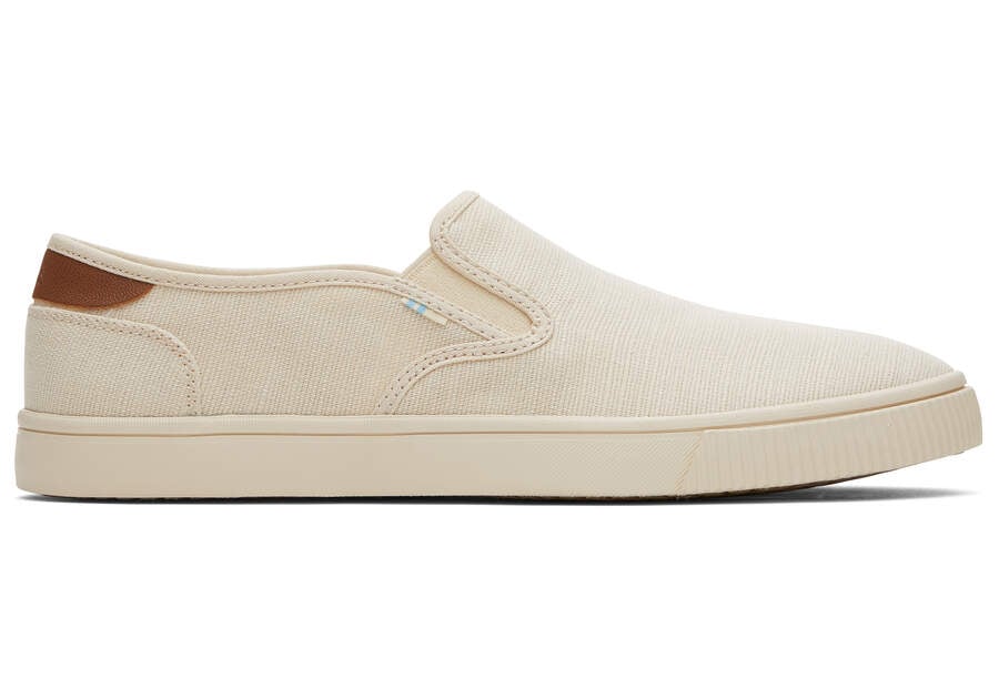 Beige Men\'s Toms Baja Slip On Slip On Ireland | IE795-731