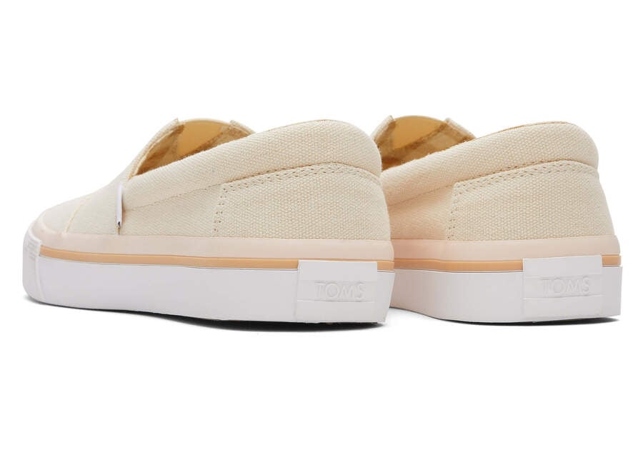 Beige Women's Toms Fenix Slip On Ireland | IE544-995