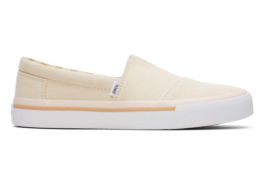 Beige Women\'s Toms Fenix Slip On Ireland | IE544-995