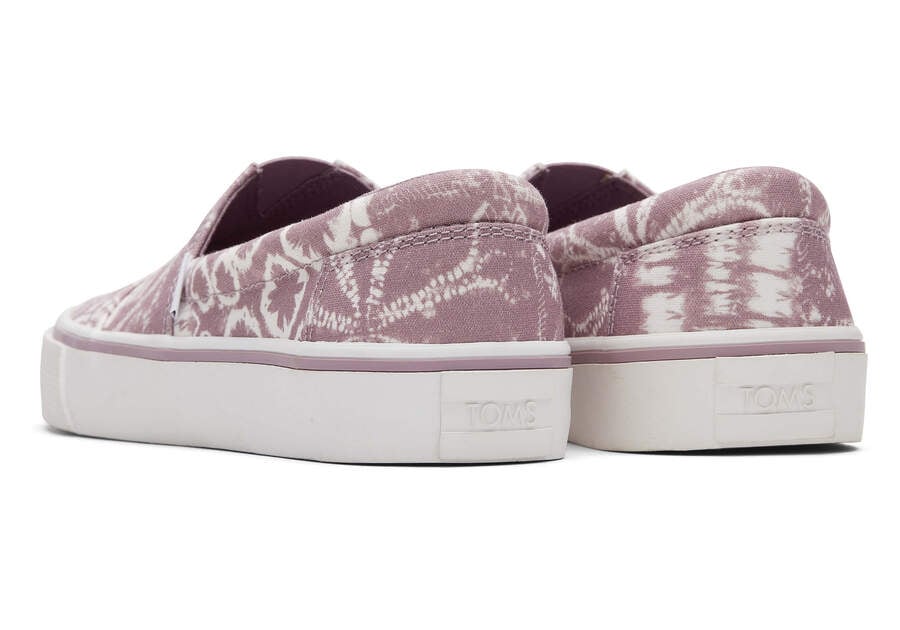 Berry Batik Women's Toms Fenix Sneakers Ireland | IE831-870