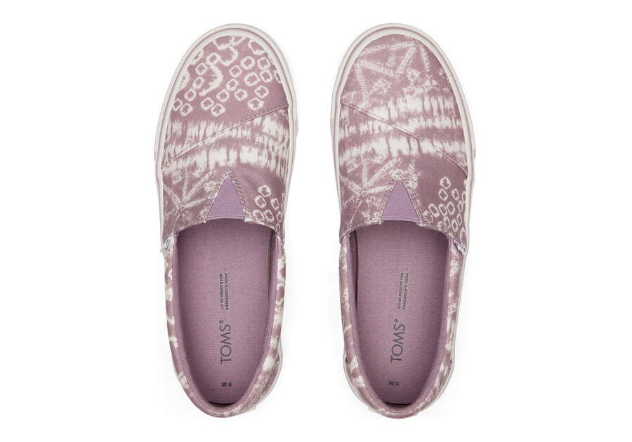 Berry Batik Women's Toms Fenix Sneakers Ireland | IE831-870