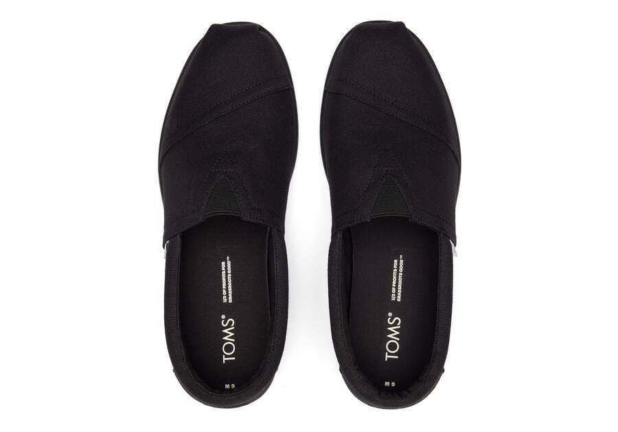 Black / Black Men's Toms Alp Fwd Alpargatas Ireland | IE907-080