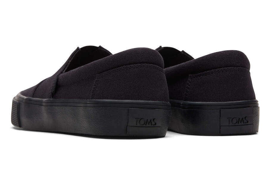 Black / Black Women's Toms Fenix Sneakers Ireland | IE045-101