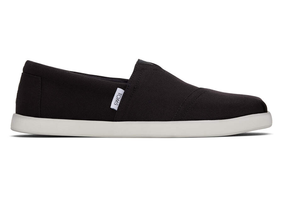 Black Men\'s Toms Alp Fwd Alpargatas Ireland | IE808-881