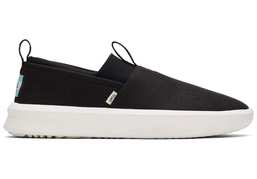 Black Men\'s Toms Alpargata Rover Sneakers Ireland | IE007-510