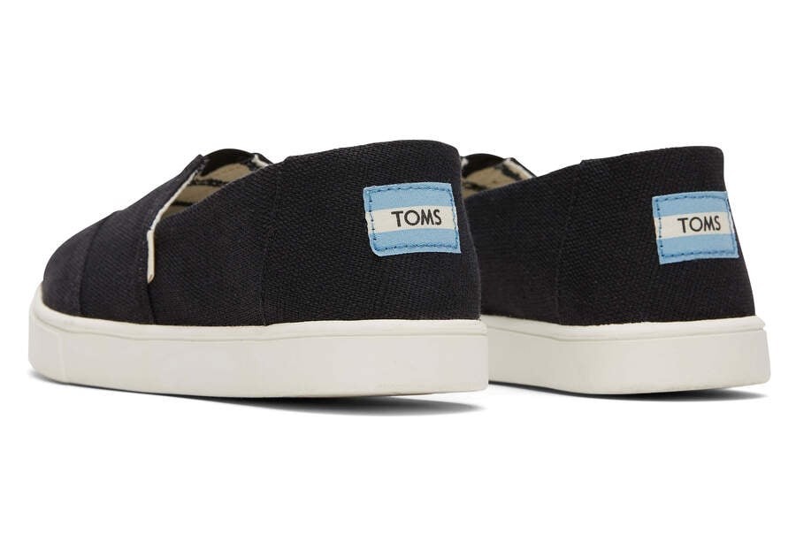 Black Women's Toms Alpargata Cupsole Slip On Slip On Ireland | IE709-387