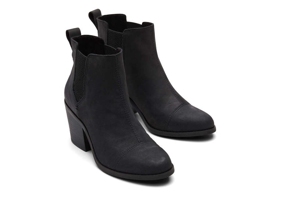 Black Women's Toms Everly Boot Boots Ireland | IE834-477