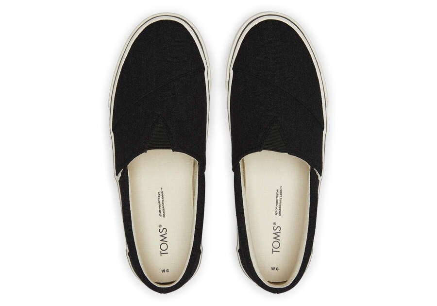 Black Women's Toms Fenix Slip On Ireland | IE055-514