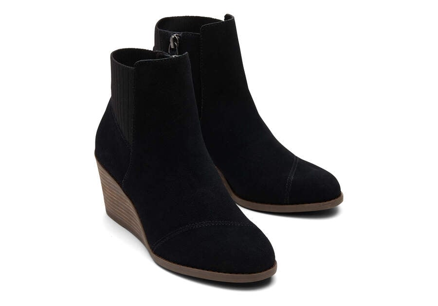 Black Women's Toms Sadie Boot Boots Ireland | IE748-889