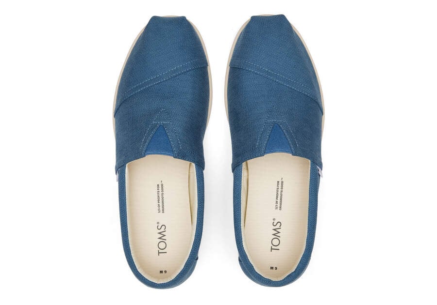 Blue Men's Toms Alp Fwd Espadrilles Ireland | IE452-039