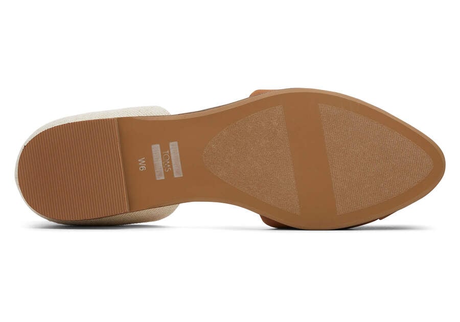 Brown Sugar Women's Toms Jutti D'Orsay Flat Flat Shoes Ireland | IE798-295