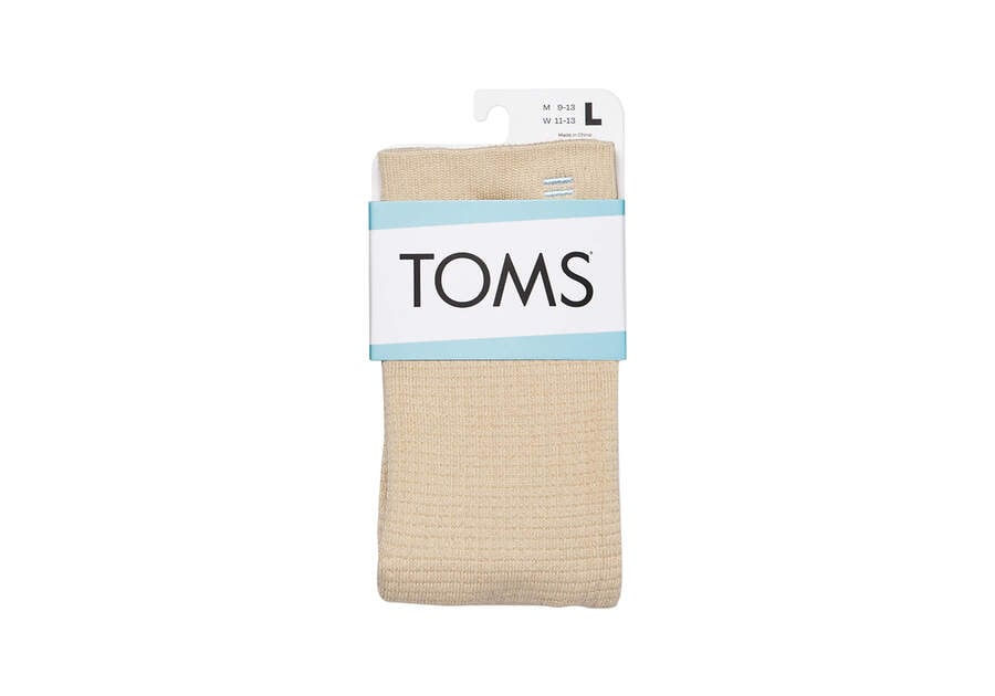 Brown Women's Toms Quarter Crew Socks Socks Ireland | IE349-770