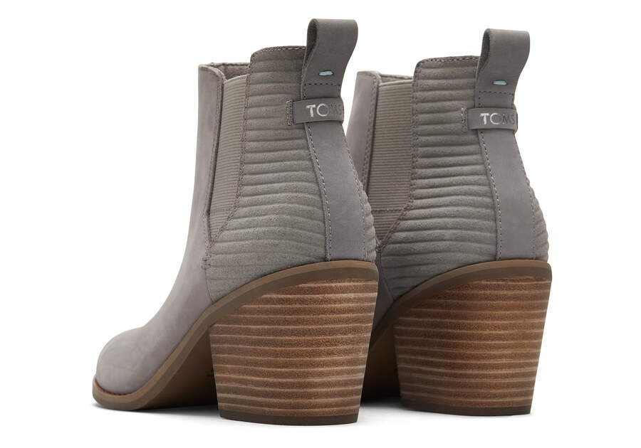 Cement Grey Women's Toms Everly Boot Boots Ireland | IE257-482