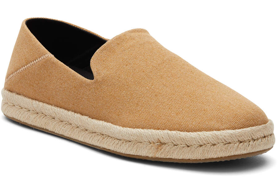 Doe Men's Toms Santiago Recycled Cotton Canvas Alpargatas Ireland | IE675-628