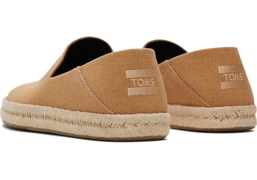 Doe Men's Toms Santiago Recycled Cotton Canvas Alpargatas Ireland | IE675-628