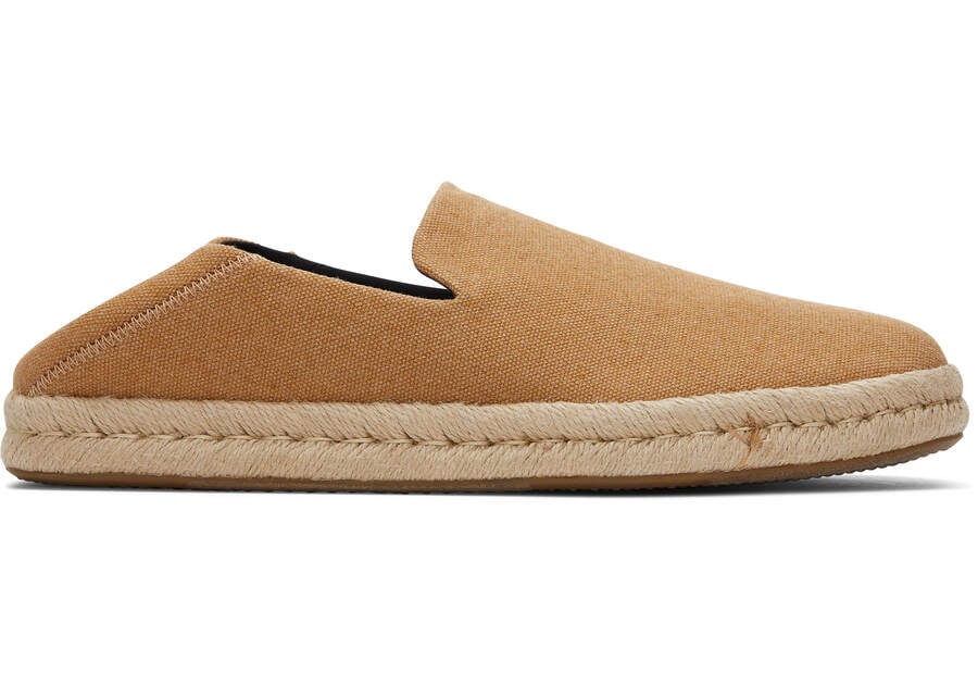 Doe Men's Toms Santiago Recycled Cotton Canvas Alpargatas Ireland | IE675-628